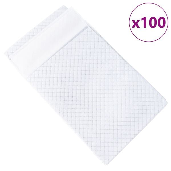 vidaXL Tréningová podložka pre domácich miláčikov 100 pcs 120 x 80 cm