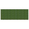 vidaXL Balk&oacute;nov&yacute; pl&ocirc;tik s listami Zelen&aacute; 400 x 150 cm