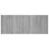 vidaXL Čelo postele siv&eacute; sonoma 200x1,5x80 cm spracovan&eacute; drevo
