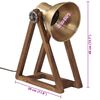 vidaXL Stolov&aacute; lampa 25 W starožitn&aacute; mosadzn&aacute; 30x17x40 cm E27