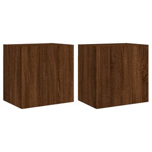 vidaXL TV n&aacute;stenn&eacute; skrinky 2ks hned&yacute; dub 40,5x30x40cm kompozitn&eacute; drevo