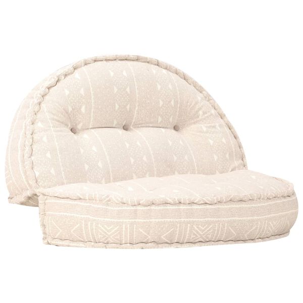 vidaXL Taburetka 100x20 cm, béžová, látka