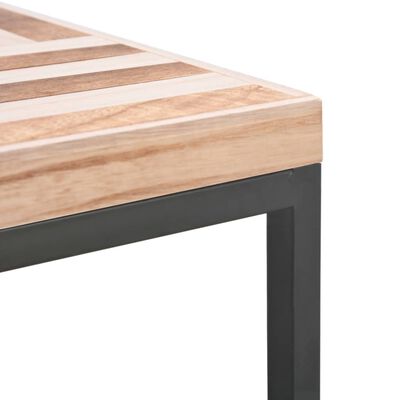 vidaXL Konferenčný stolík 50x50x33,5 cm masívne drevo