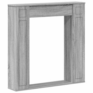 vidaXL R&aacute;m krbu Siv&yacute; Sonoma 100 x 20 x 100 cm Kompozitn&eacute; drevo