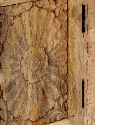 vidaXL Nočný stolík z masívneho mangovníkového dreva 40x30x50 cm