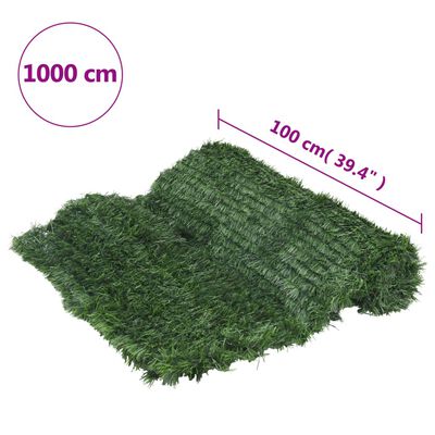 vidaXL Plot z umelej trávy zelený 1x10 m