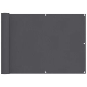 vidaXL Balk&oacute;nov&aacute; obrazovka Antracit 75 x 200 cm