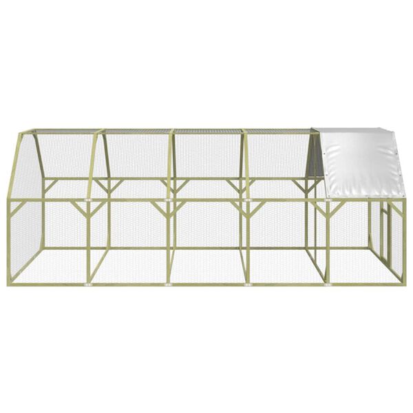 vidaXL Kurn&iacute;k 268x500x190 cm impregnovan&aacute; mas&iacute;vna borovica