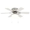 vidaXL Stropn&yacute; ventil&aacute;tor s osvetlen&iacute;m &Oslash; 82 cm Biela