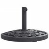 vidaXL Podstavec pod slnečn&iacute;k pre &Oslash;38/48 mm tyče 9 kg polkruh