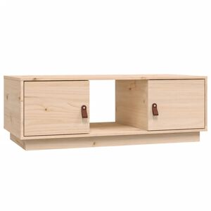 vidaXL Konferenčn&yacute; stol&iacute;k 100x50x35 cm borovicov&yacute; mas&iacute;v