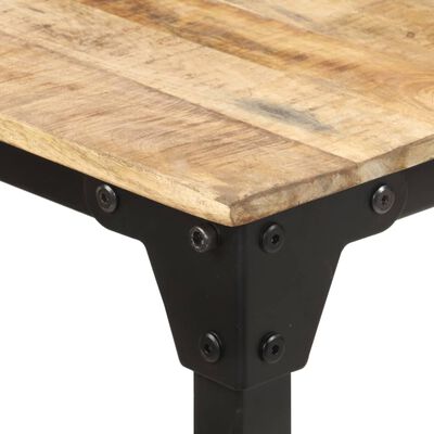 vidaXL Jedálenský stôl 180x90x76 cm surové mangovníkové drevo