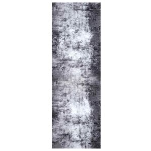 vidaXL Kuchynsk&yacute; koberec Siv&aacute; 180 x 60 cm Zamat