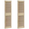 vidaXL Skř&iacute;ňov&eacute; dvere s dverami 2 ks Pr&iacute;rodn&aacute; 140,5 x 2,1 x 39,5 cm