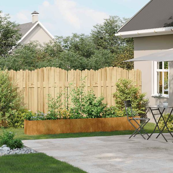 VidaXL kvetin&aacute;č Rusty Oceľ odoln&aacute; voči poveternostn&yacute;m vplyvom