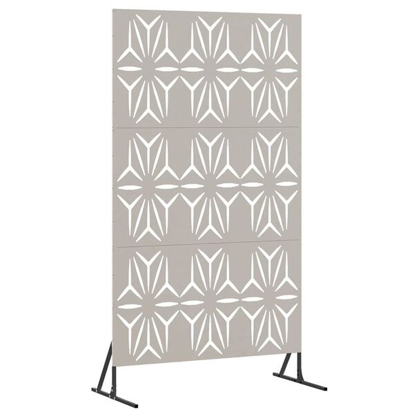 vidaXL Z&aacute;ves na zabezpečenie s&uacute;kromia Siv&aacute; 100 x 50 x 180 cm