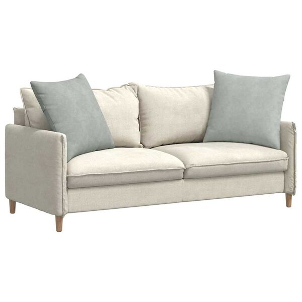 vidaXL Vank&uacute;&scaron;e na pohovku 2 pcs Svetlosiv&aacute; 80 x 80 cm