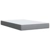 vidaXL Boxspring posteľ s matracom bledosiv&aacute; 120x200 cm l&aacute;tka