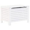 vidaXL &Uacute;ložn&yacute; box s vekom RANA biely 100x49x54 cm borovicov&yacute; mas&iacute;v