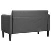 vidaXL Loveseat Pohovka tmavo&scaron;ed&aacute; 109 cm man&scaron;estrov&aacute; l&aacute;tka