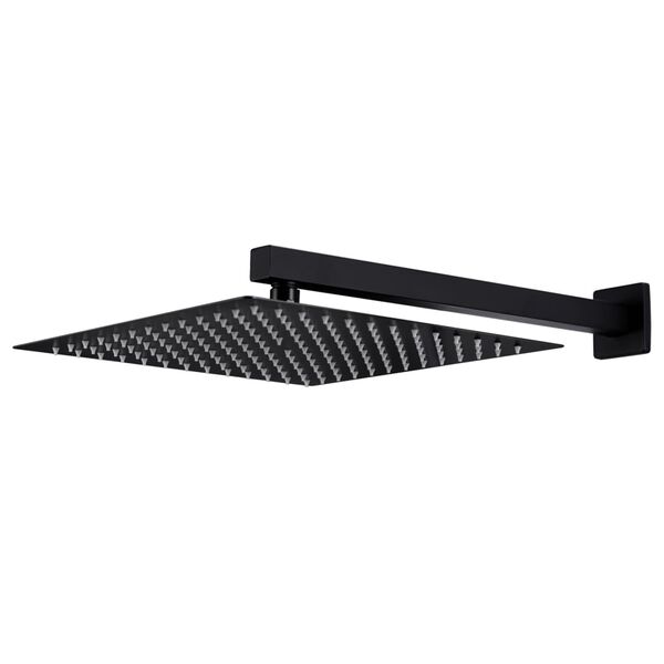 vidaXL Sprchový systém nehrdzavejúca oceľ 201 čierny