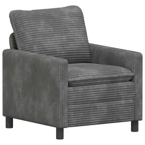 vidaXL Pohovka Svetlosiv&aacute; 76 x 81 x 87,5 cm Polyester