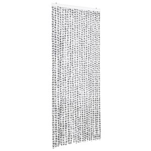 vidaXL Z&aacute;ves proti hmyzu, svetlo a tmavosiv&yacute; 90x220 cm, ženilka