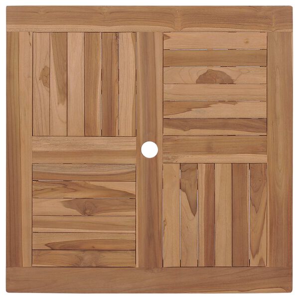 vidaXL 5-dielna z&aacute;hradn&aacute; jed&aacute;lensk&aacute; s&uacute;prava teakov&yacute; mas&iacute;v