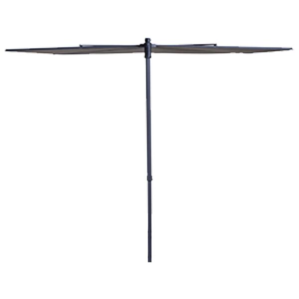 Madison Slnečník na balkón Sun Wave 270x150 cm, svetlosivý