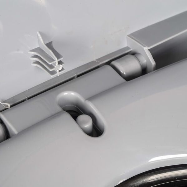 Bo-Camp Prenosná toaleta sivá 7 l