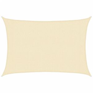 vidaXL Tieniaca plachta 160 g/m&sup2;, kr&eacute;mov&aacute; 3x4 m, HDPE