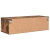 vidaXL Dreven&aacute; skrinka Dymov&aacute; dub 100,5 x 39 x 30 cm Kompozitn&eacute; drevo