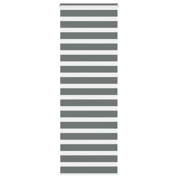 vidaXL Zebra roleta tmavo&scaron;ed&aacute; 90x230 cm &scaron;&iacute;rka l&aacute;tky 85,9 cm polyester