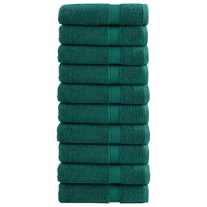 vidaXL Pr&eacute;miov&eacute; osu&scaron;ky SOLUND 10 ks fialov&eacute; 100x150 cm 600 g/m2