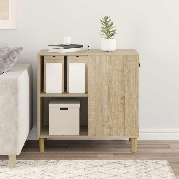 vidaXL Mačka Dom Sonoma 72 x 42.5 x 70 cm Kompozitn&eacute; drevo