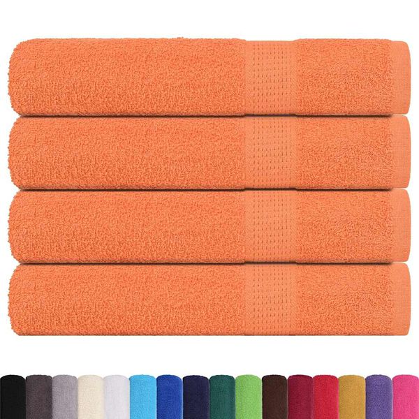 vidaXL Uter&aacute;ky FROGN 4 ks oranžov&eacute; 100x200 cm 360 g/m&sup2;
