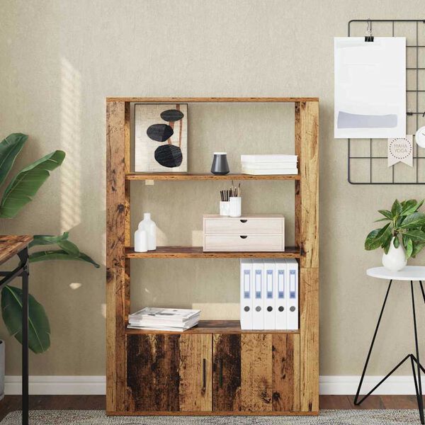 vidaXL Serv&iacute;rovacia skriňa Star&eacute; drevo 30 x 80 x 119.5 cm