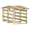 vidaXL Pergola so strechami 2 ks 100x90x100 cm impregnovan&eacute; borovicov&eacute; drevo