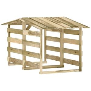vidaXL Pergola so strechami 2 ks 100x90x100 cm impregnovan&eacute; borovicov&eacute; drevo