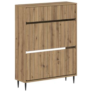 vidaXL Skriňa na top&aacute;nky ZWOLLE 78 x 24 x 103 cm Kompozitn&eacute; drevo
