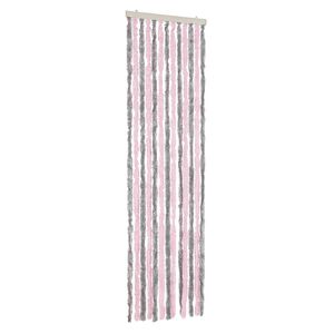 vidaXL Z&aacute;ves proti hmyzu strieborno-siv&yacute; a ružov&yacute; 56x185 cm ženilka
