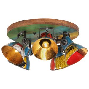 vidaXL Z&aacute;vesn&aacute; lampa 25 W viacfarebn&aacute; 50x50x25 cm E27