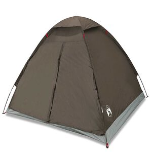 vidaXL Kempingov&yacute; stan, kupola, 4 osoby, hned&yacute;, vodoodoln&yacute;