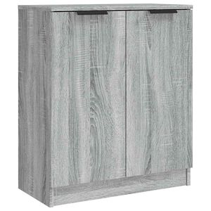 vidaXL Komoda siv&yacute; dub sonoma 60x30x70 cm spracovan&eacute; drevo