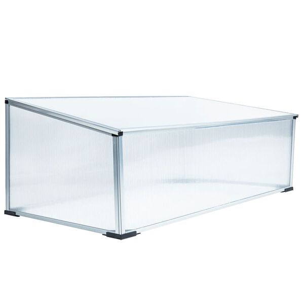 HI Sklen&iacute;k 100x60x40 cm, hlin&iacute;k, priehľadn&yacute;