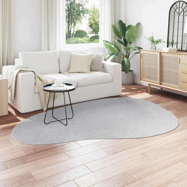 vidaXL Koberec HUARTE Siv&aacute; 160 x 230 cm Polyester