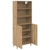 vidaXL Highboard Remeseln&yacute; dub 69,5 x 32,5 x 180 cm Kompozitn&eacute; drevo