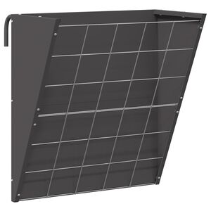 vidaXL Visac&iacute; feeder na seno Čierna 61 x 33 x 66 cm 5 kg