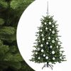 vidaXL Umel&yacute; vianočn&yacute; stromček s vianočn&yacute;mi guľami 120 cm 150 LED