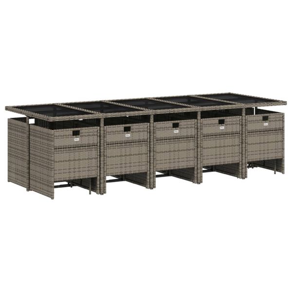 vidaXL 15-dielna z&aacute;hrad. jed&aacute;lensk&aacute; s&uacute;prava s vank&uacute;&scaron;mi siv&aacute; polyratan